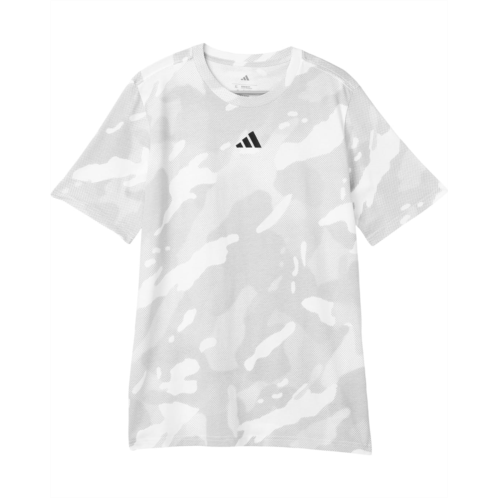 adidas Kids All Over Print Halftone Camo Tee (Big Kid)