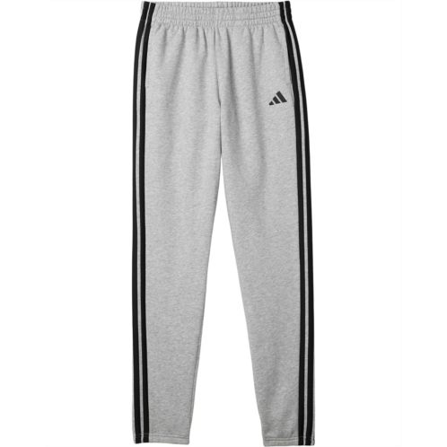adidas Kids Essential 3-Stripes Fleece Heather Jogger (Big Kid)