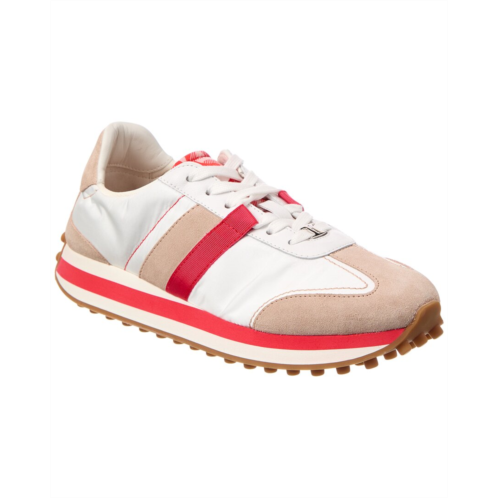 Salvatore Ferragamo ferragamo iulia nylon & suede sneaker
