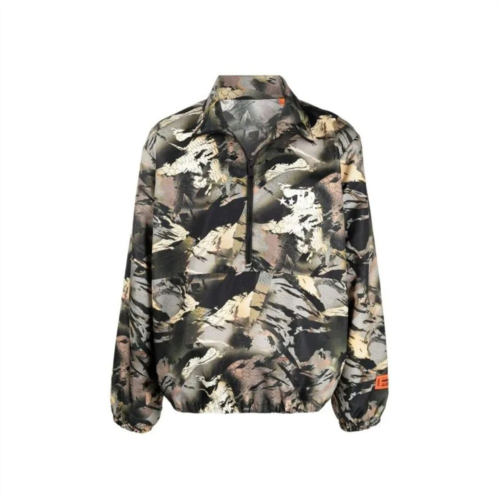 Heron Preston camouflage mens winkbreaker