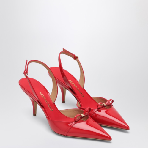 Salvatore Ferragamo ferragamo womens gylla 70 slingback in flame