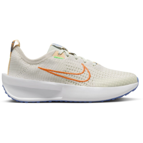 Nike Womens Interact Running Shoes Blue / Bright Pink