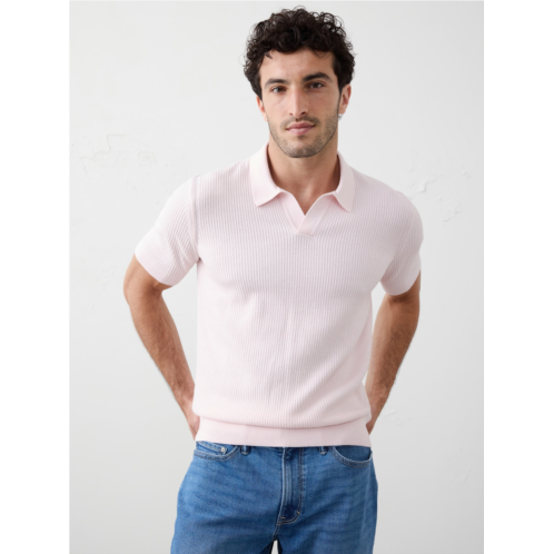 bananarepublic Refined Johnny-Collar Polo