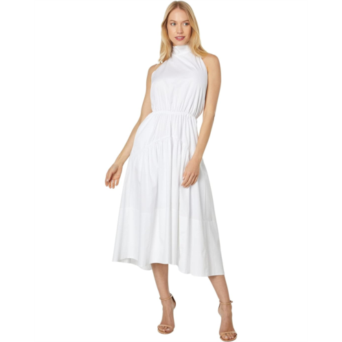 Vince Draped Neck Halter Dress