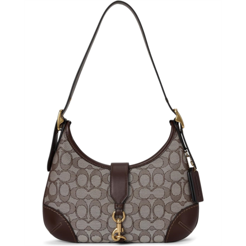COACH Hamptons Hobo Bag In Signature Jacquard