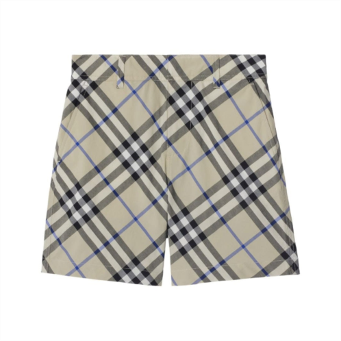 Burberry checked pattern cotton shorts size 6y
