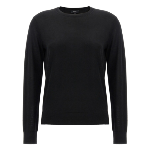 Theory classic black wool sweater
