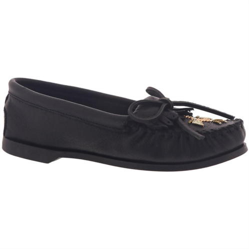 Minnetonka thunderbird womens bow slip on moccasins