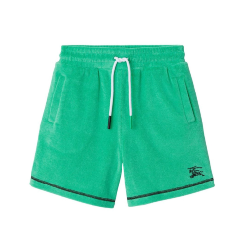 Burberry kids edk towelled drawstring shorts