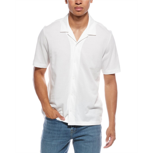 Vince pique cabana shirt