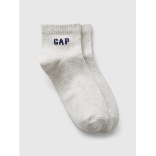 Gap Logo Quarter Crew Socks