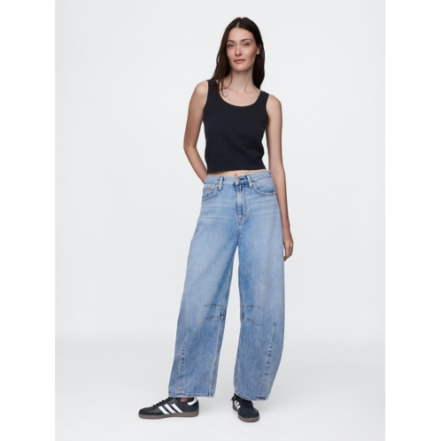 Gap High Rise UltraSoft Horseshoe Jeans