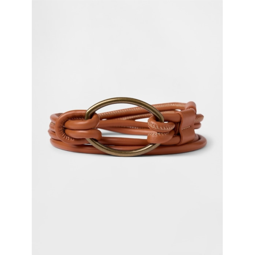 Gap Vegan Leather Tie Belt