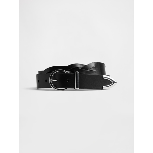 Gap Braided Leather Belt