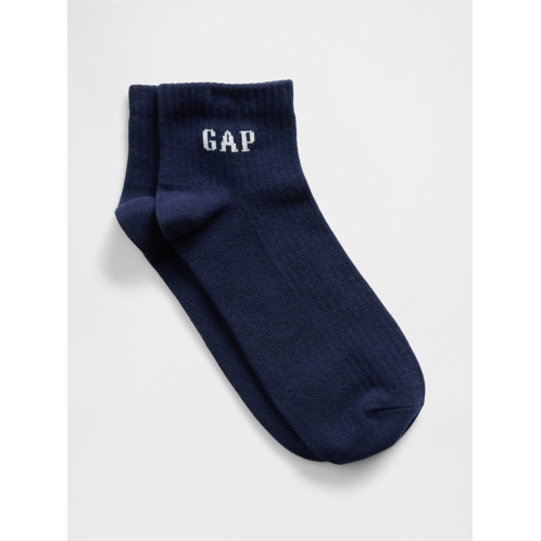 Gap Logo Quarter Crew Socks