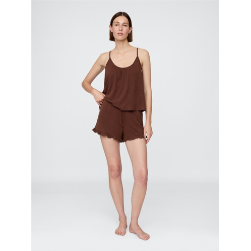 Gap Linen-Blend Ruffle PJ Shorts