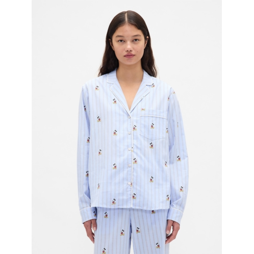 Gap × Disney Poplin PJ Shirt