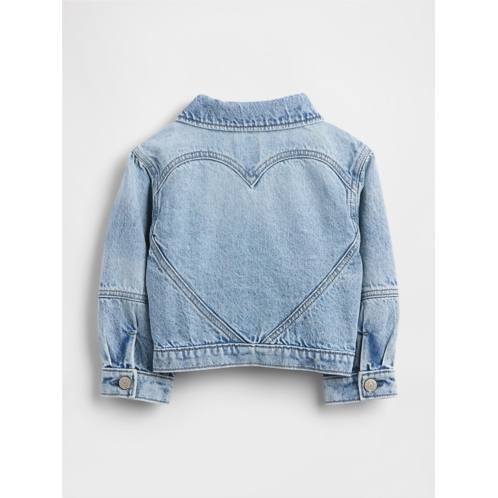 Gap Baby & Toddler Heart Denim Jacket