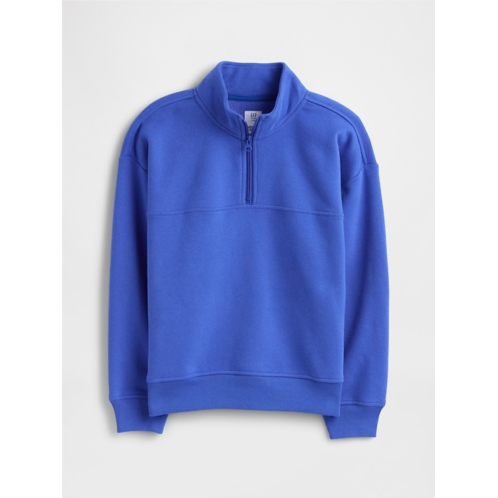 Gapfactory Kids Relaxed Quarter-Zip Sweatshirt