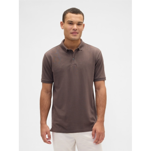 Gapfactory Stretch Pique Polo Shirt