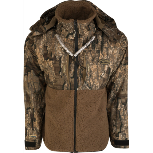 Drake Waterfowl Mens Guardian Flex Eqwader Full-Zip Hooded Jacket