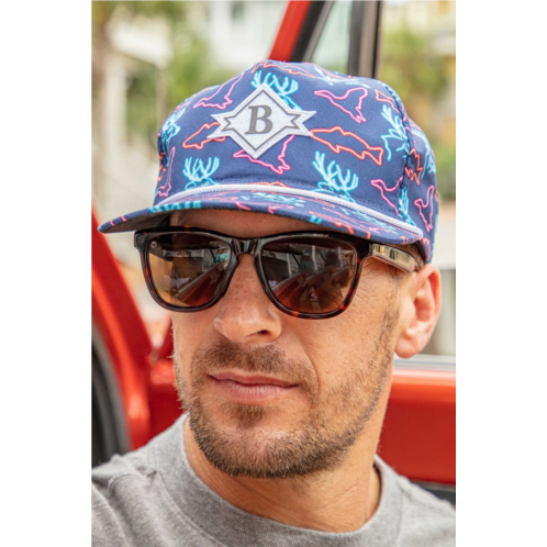 BURLEBO Mens Neon Outdoors Cap