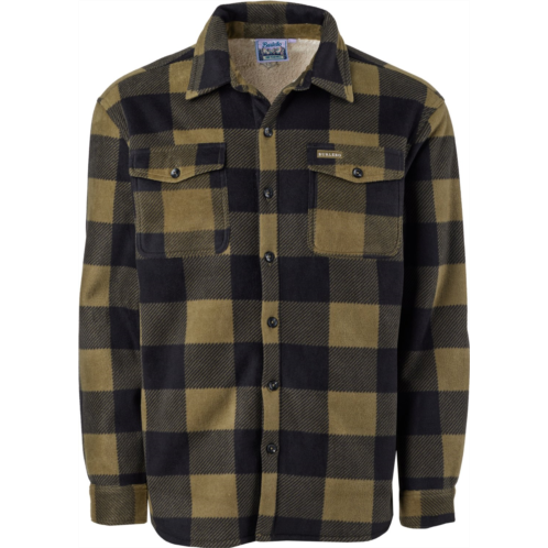 Burlebo Mens Shacket Mallard Green Plaid
