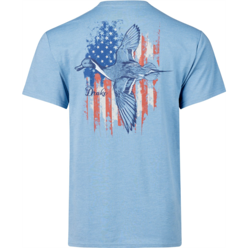 Drake Waterfowl Mens Pintail Duck Short Sleeve T-shirt.