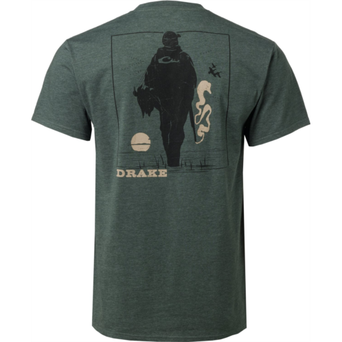 Drake Waterfowl Mens Few Ducks More 2 Short Sleeve T-shirt