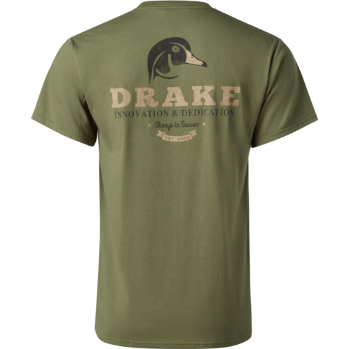 Drake Waterfowl Mens Wood Duck Graphic T-shirt