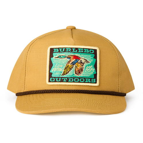 BURLEBO Mens Greenhead Patch Snapback Cap