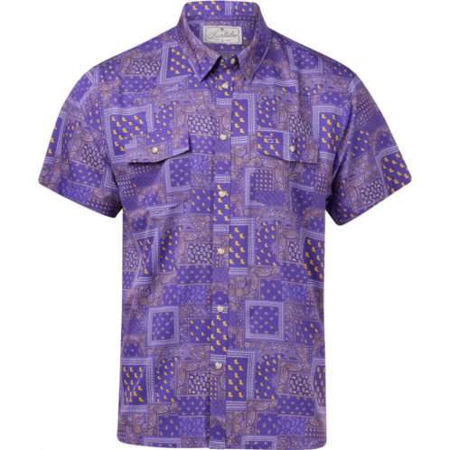 Burlebo Mens Louisiana Performance Short Sleeve Western Shirt