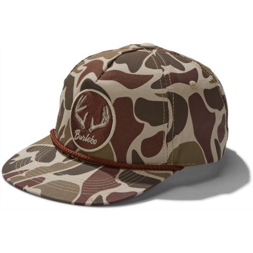 BURLEBO Mens Circle Antler Patch Cap