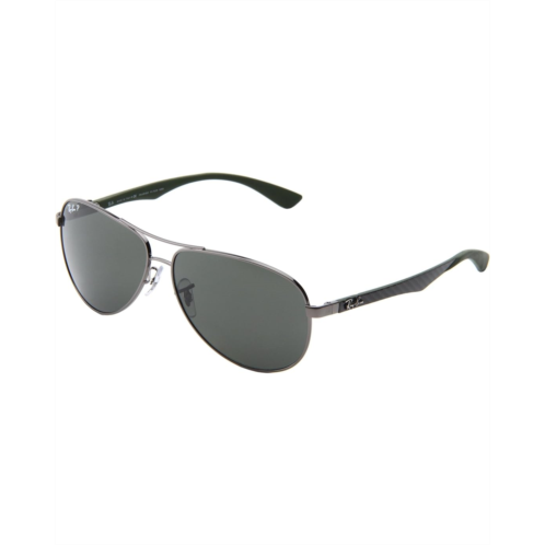 Ray-Ban RB8313 Double Brow Bar Pilot 61mm - Polarized