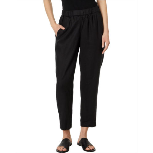 Eileen Fisher Petite High Waisted Tapered Ankle Pants