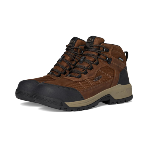 Mens KEEN Utility Skokie Waterproof Work Boot (Carbon Toe)