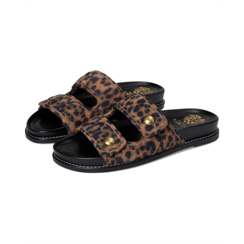 Vince Camuto Graysin Quilted Double Band Slide Sandals