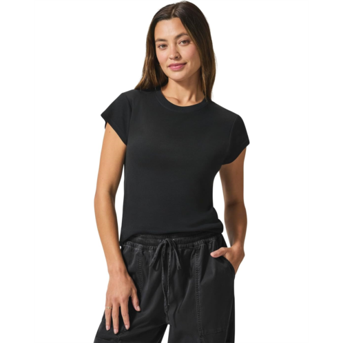 Womens Splendid Faye Crewneck Tee