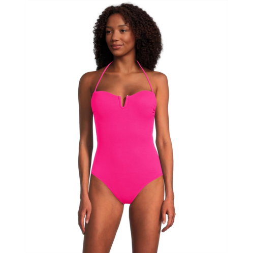 Tommy Bahama Island Cays Vfront Bandeau One Piece