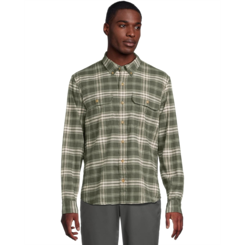 L.L.Bean Mens LLBean Stonecoast Hemp Shirt Long-sleeve Slightly Fitted Untucked Fit