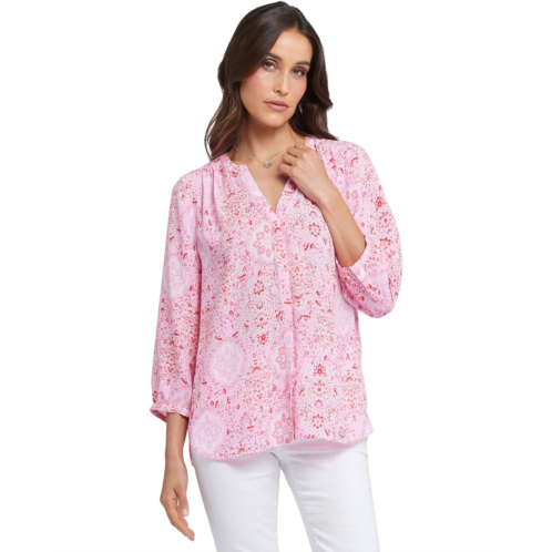 NYDJ Pintuck Blouse