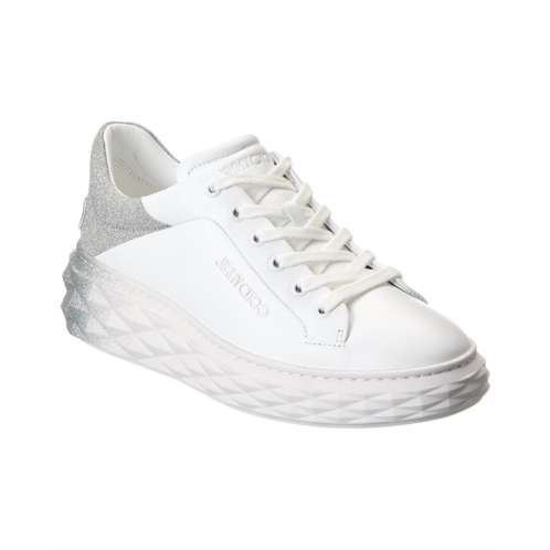 Jimmy Choo diamond maxi/f ii leather sneaker