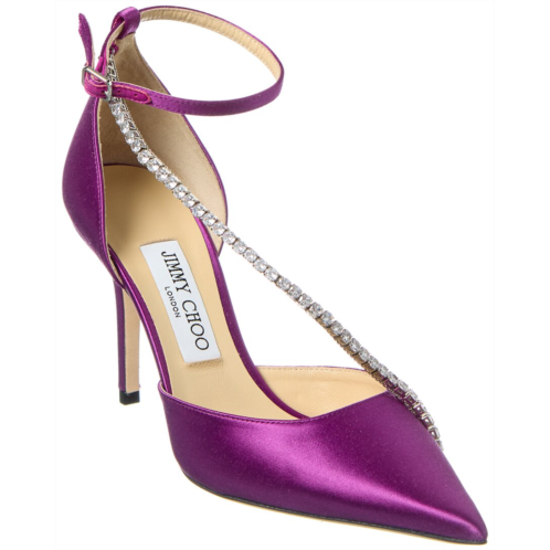 Jimmy Choo talika 85 satin pump