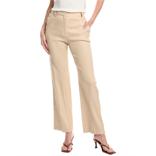 Maje linen-blend pant