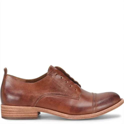 KORK-EASE womens rori leather loafers in tan
