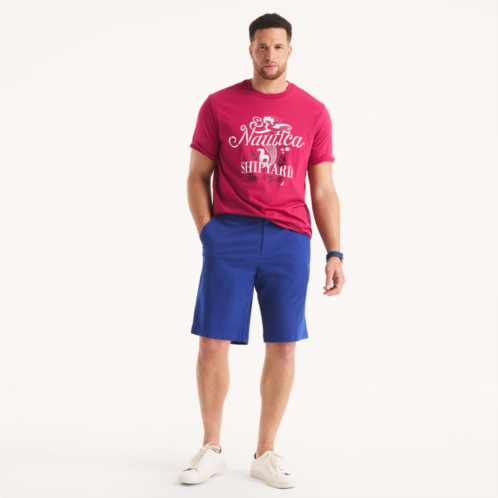 Nautica mens big & tall 8.5 stretch deck short