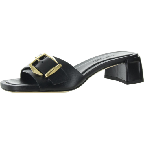 Jimmy Choo hawke 40 womens buckle leather mules