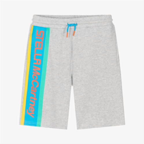 Stella McCartney boys active shorts in grey