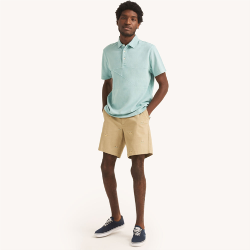 Nautica mens 8.5 printed deck short