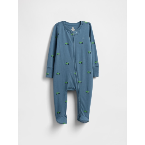 Gap Baby First Favorites Organic Cotton Footed One-Piece